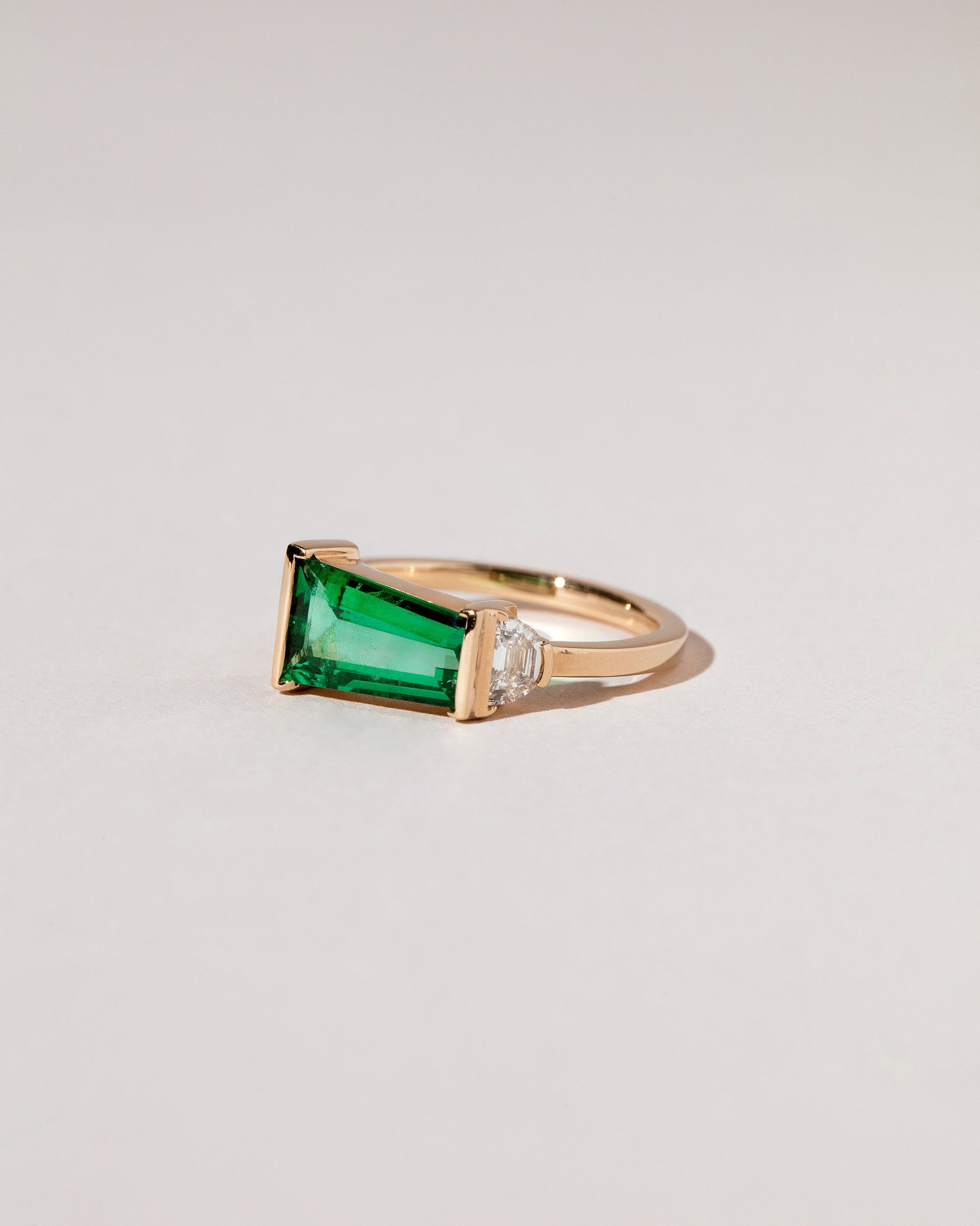  Open Heart Ring on light color background.
