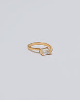 View from the side of the Chassé Ring on light color background.