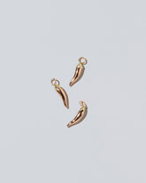 Chili Pepper Charm - Solids on light color background.