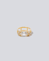  Empire Ring on light color background.