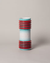  Mazzotti 1903 Motorato Assolutoo Vase on light colored background.