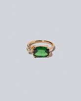 Product photo of the Datura Ring on a light color background 