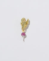  Red Radish Charm on light color background.