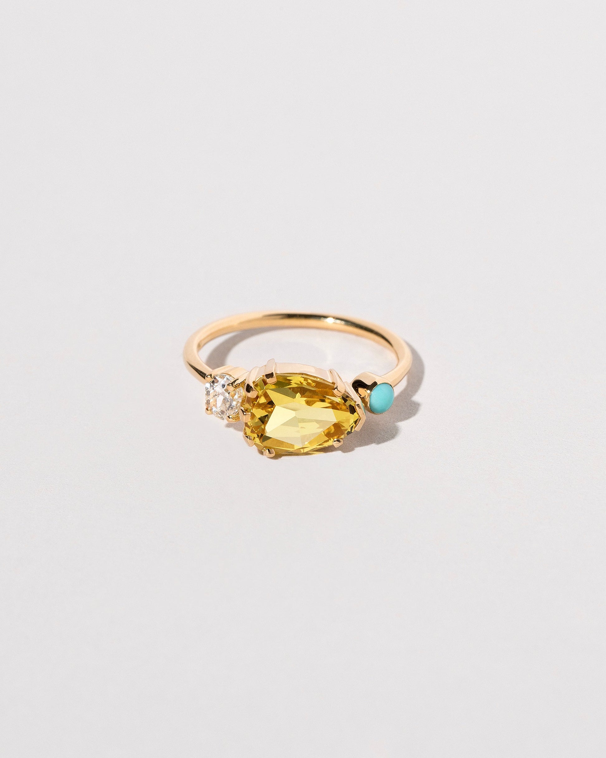  Buttercup Ring on light color background.