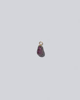 Eggplant Charms on light color background.
