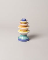 Mazzotti 1903 Venice Candlestick on light color background.