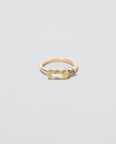  Front & Center Ring on light color background.