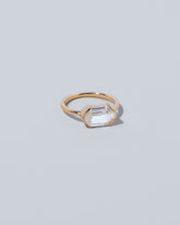 View from the side of the Headstrong Ring on light color background.