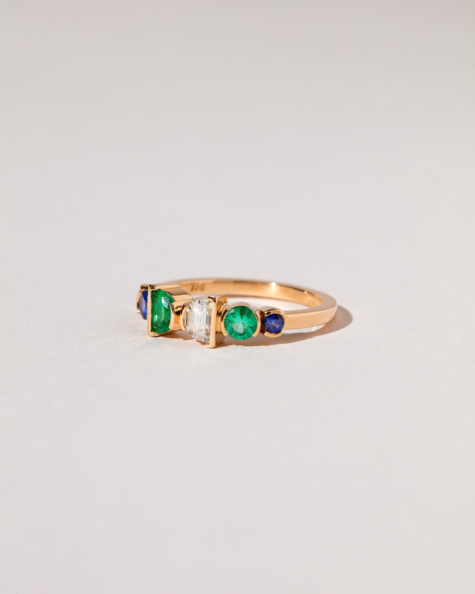  Moon Phase Ring on light color background.