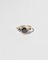  Vega Ring - Black Diamond on light color background.