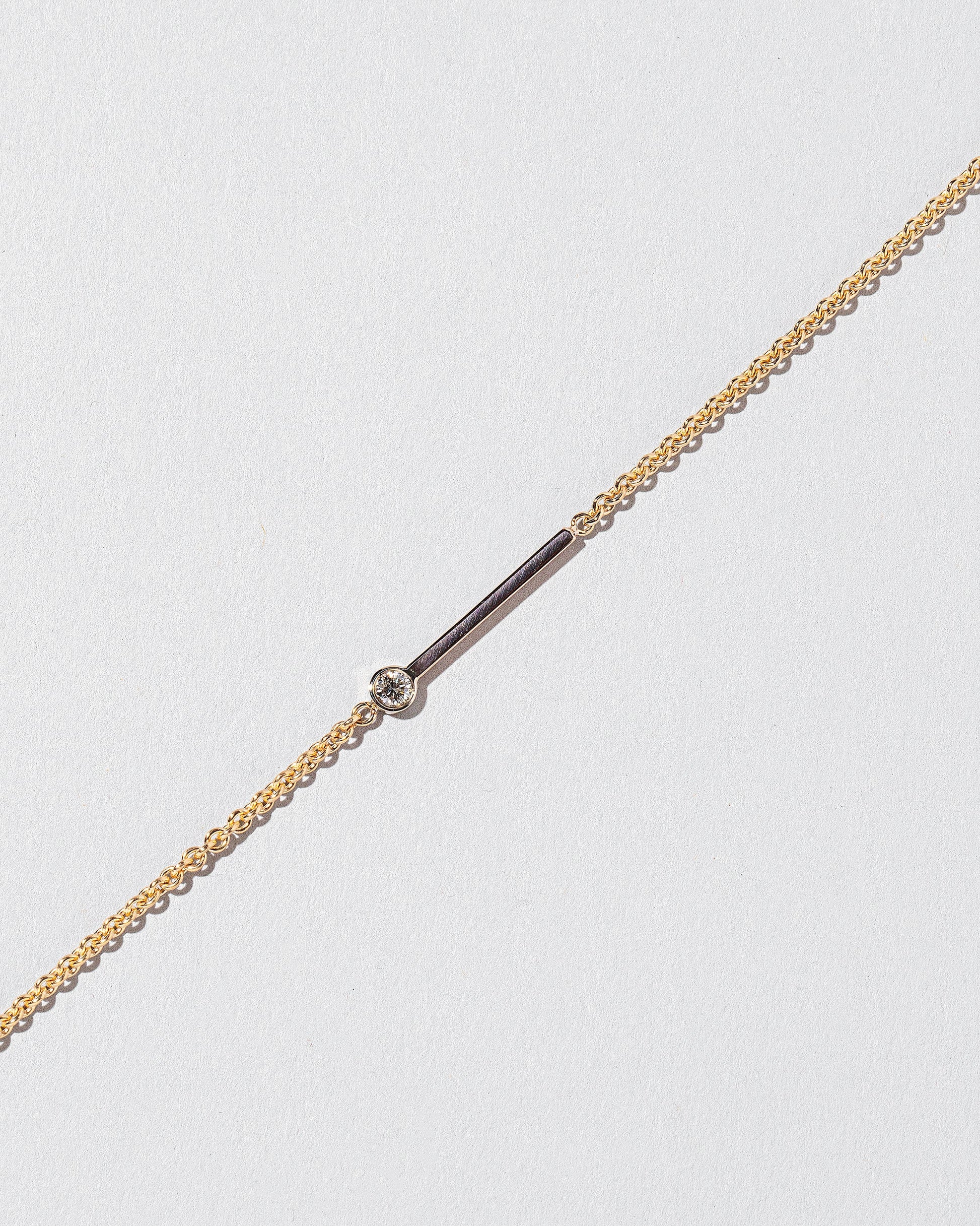 Closeup details of the Act 3. Bracelet 4 on light color background.