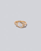 Product photo of the Sonnet Ring on light light color background.