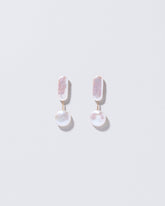  Polyphemus Earrings on light color background.
