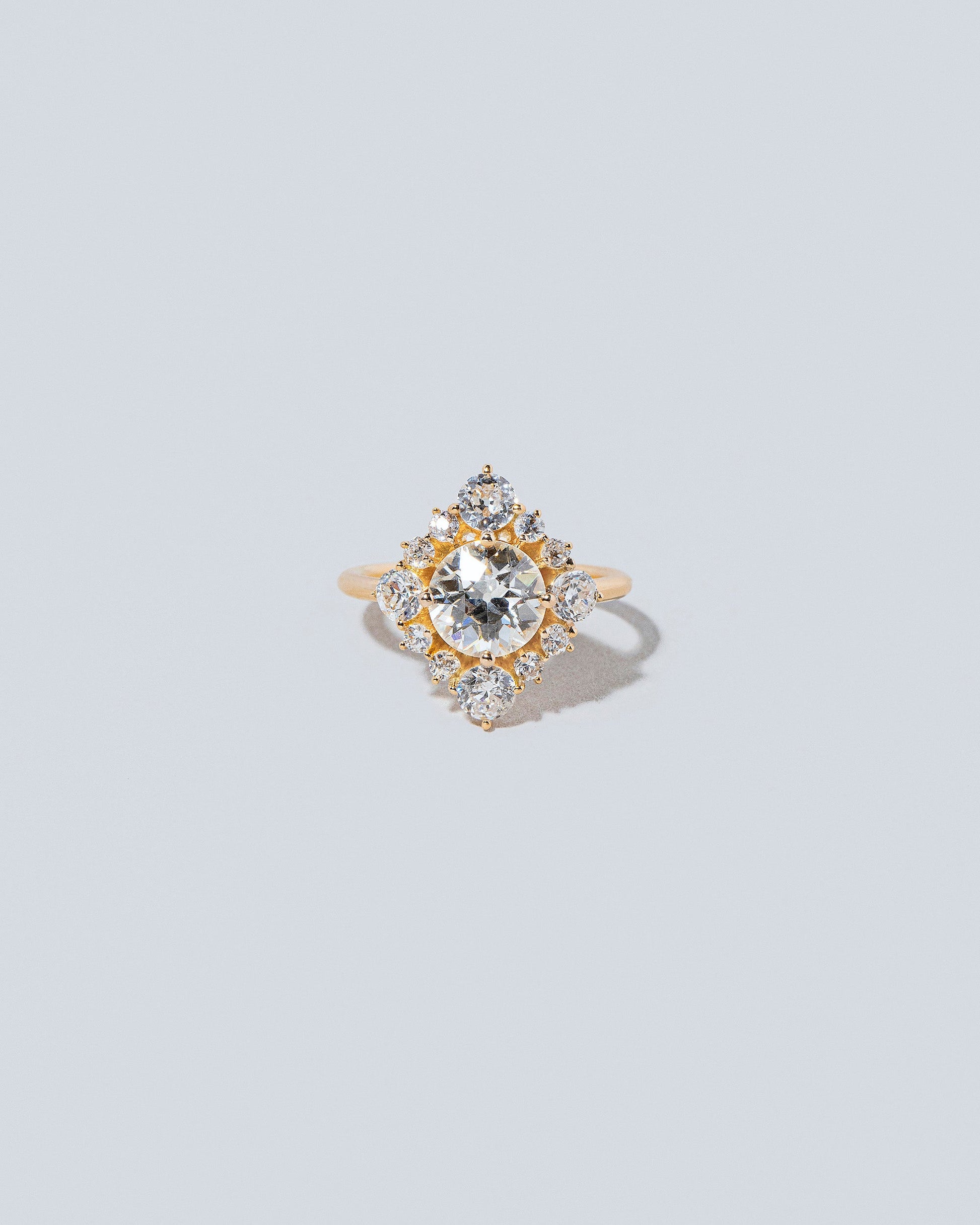  Snowflake Ring on light color background.