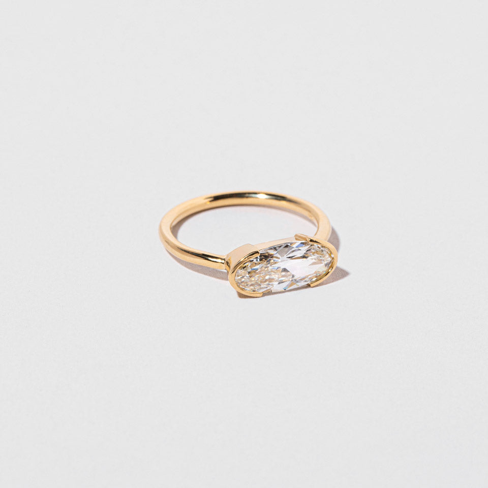 product_details::Closeup details of the Eternal Ring on light color background.