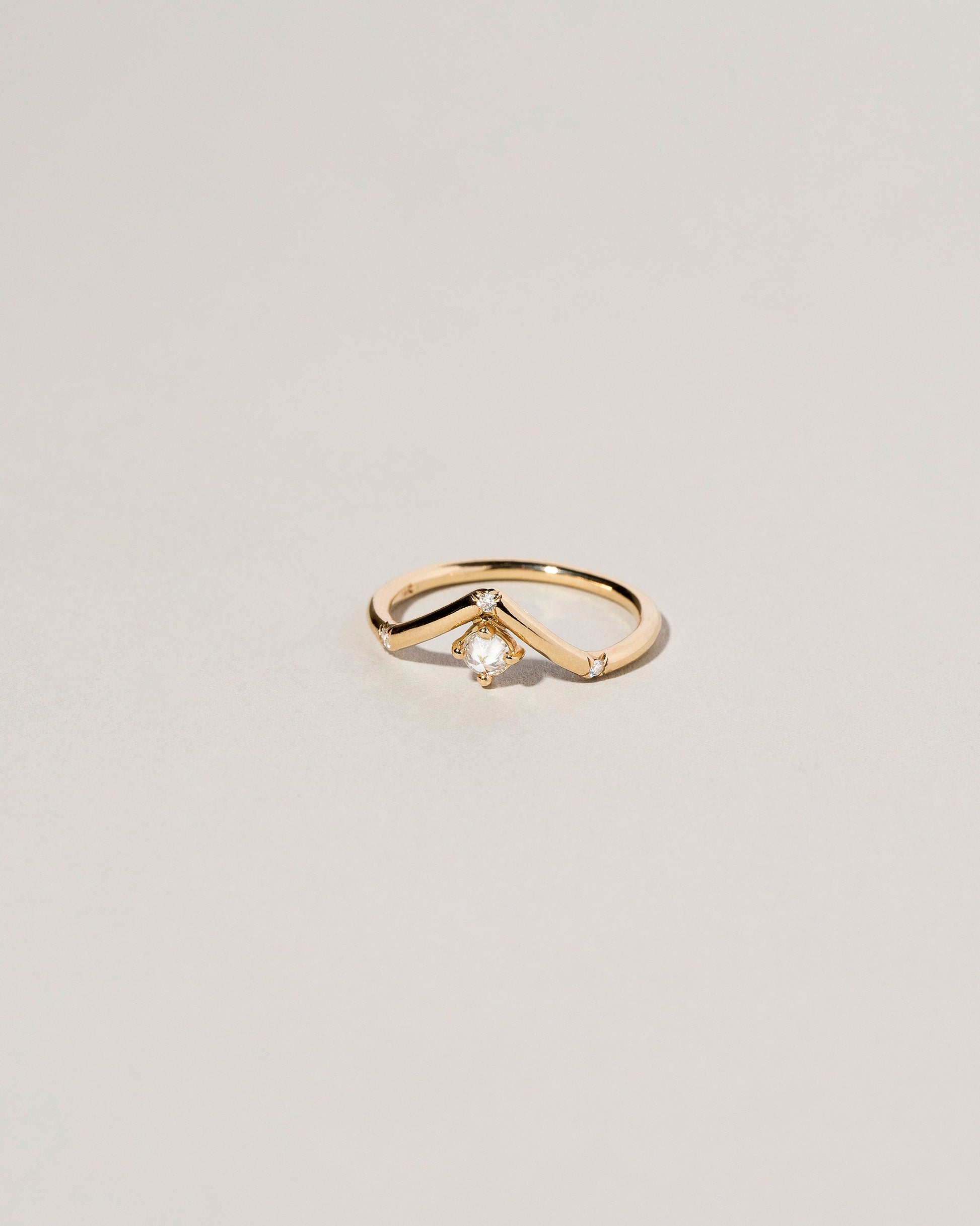  Mini Peak Ring on light color background.
