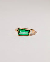  Open Heart Ring on light color background.
