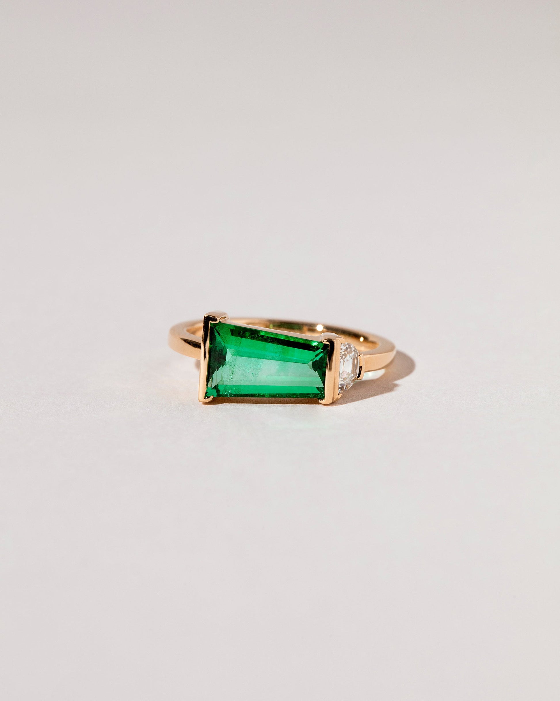  Open Heart Ring on light color background.