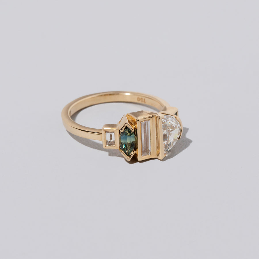 product_details::Nobel Ring on light color background.