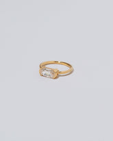 View from the side of the Passé Ring on light color background.