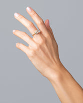 Staircase Ring on model.