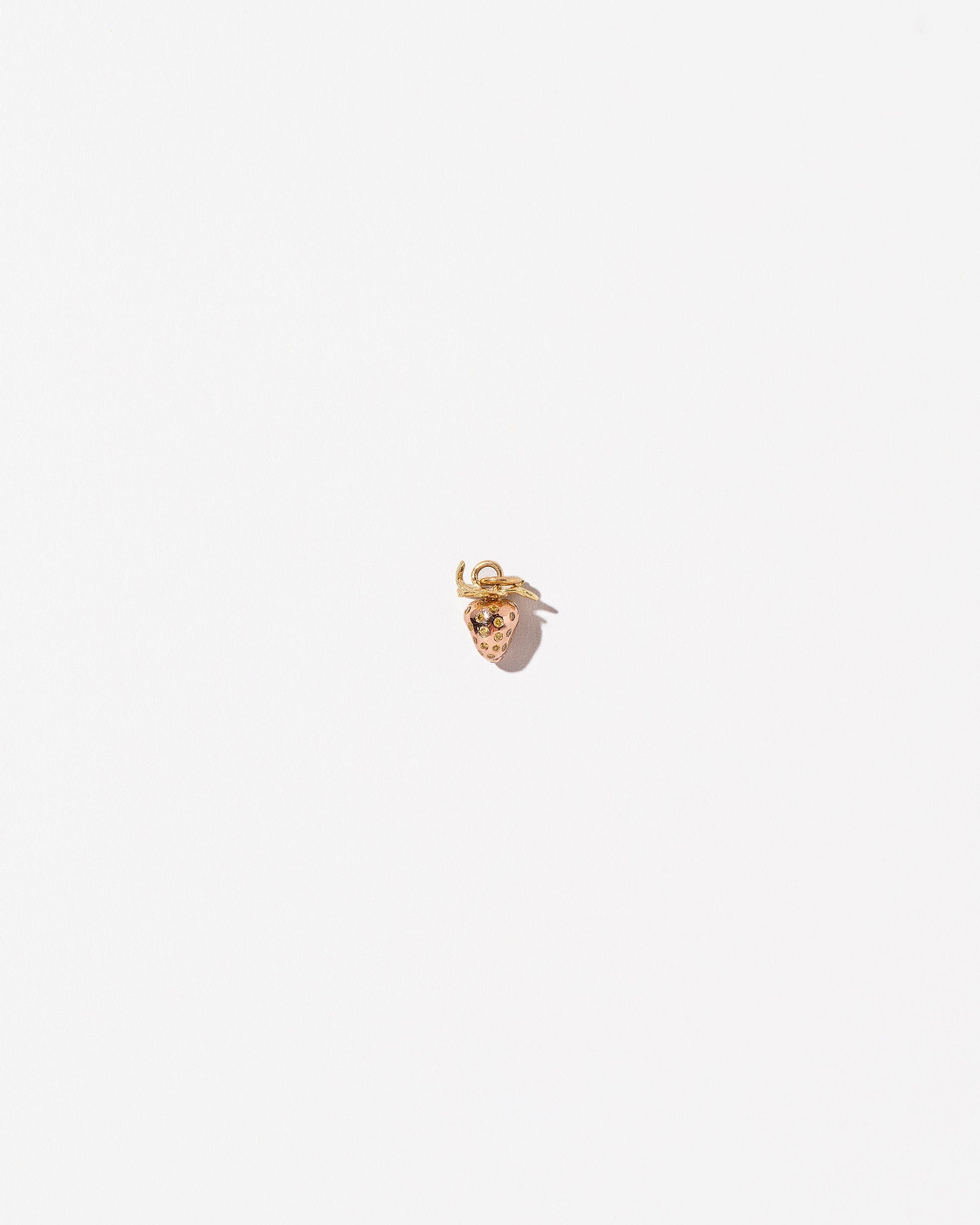 Wild Strawberry Charm on light color background.